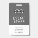 Search for event badges Staff