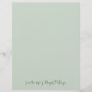 Search for mint business stationery Simple