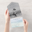 Search for beach photo wedding invitations All in one
