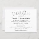 Recherche de black and white bridal shower invitations Élégant
