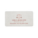 Search for legal return address labels Attorney at law