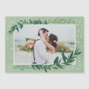 Search for our first christmas cards Greenery