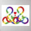 Search for colorful hearts posters Rainbow
