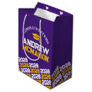 Search for purple and gold gift bags Graduation