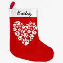 Search for paw print christmas stockings Pets