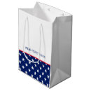 Search for red white and blue gift bags Usa