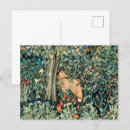 Search for flower fox postcards William morris
