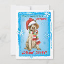 Search for puppis christmas invitations Puppy
