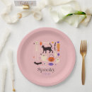 Search for pink halloween plates Pumpkin