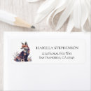 Search for red fox return address labels Woodland animal