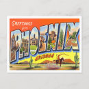 Search for vintage phoenix postcards United states of america