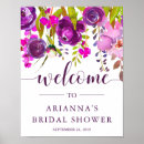 Recherche de typographie florale posters Violet