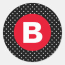Search for red white polka dots stickers Black and white