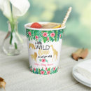 Search for wild one paper cups Baby shower