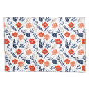Search for orange floral pillowcases Watercolor