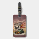 Recherche de route 66 bagages étiquettes Rétro