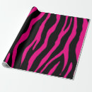 Search for zebra christmas wrapping paper Pink