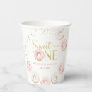 Search for birthday paper cups First birthday party