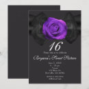Search for purple ribbon invitations Shower