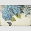 Search for blue hydrangea tissue paper Ephemera