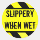 Search for funny danger stickers Yellow