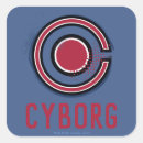 Search for cyborg logo stickers Justice league movie
