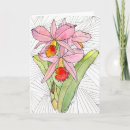 Recherche de orchidee rose vœux cartes Fleur