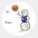 Search for basketball christmas stickers Sports