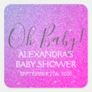 Recherche de oh baby baby shower autocollants Girly