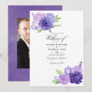 Search for ultra violet wedding invitations Botanical
