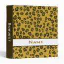 Search for cheetah binders Trendy