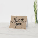 Search for kraft paper thank you cards Baby shower