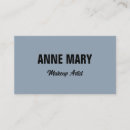 Recherche de mariage bleu cartes visite Maquillage