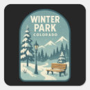 Search for cold square stickers Pine trees