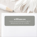 Search for grey return address labels Clean