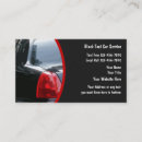 Recherche de cabbie cartes visite Chauffeur