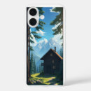 Search for winter cabin iphone cases Trees