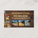 Search for deck business cards Wood