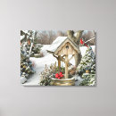 Recherche de cardinal painting canvas prints Noël