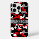 Search for red white and black iphone cases For him
