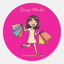 Search for shopaholic stickers Retail therapy