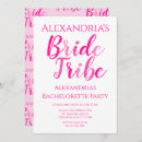 Search for bride tribe invitations Typography