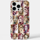 Recherche de visage de femme iphone coques Aquarelle