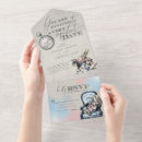 Search for alice in wonderland wedding invitations Rsvp