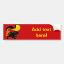 Search for fire flames bumper stickers Red