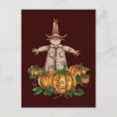 Search for the pumpkin patch postcards Scarecrow