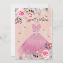 Search for elegant sweet 16 invitations Dress