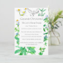 Search for herbs invitations Basil