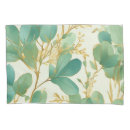 Search for green pillowcases Eucalyptus