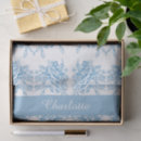 Search for blue toile tissue paper Traditional